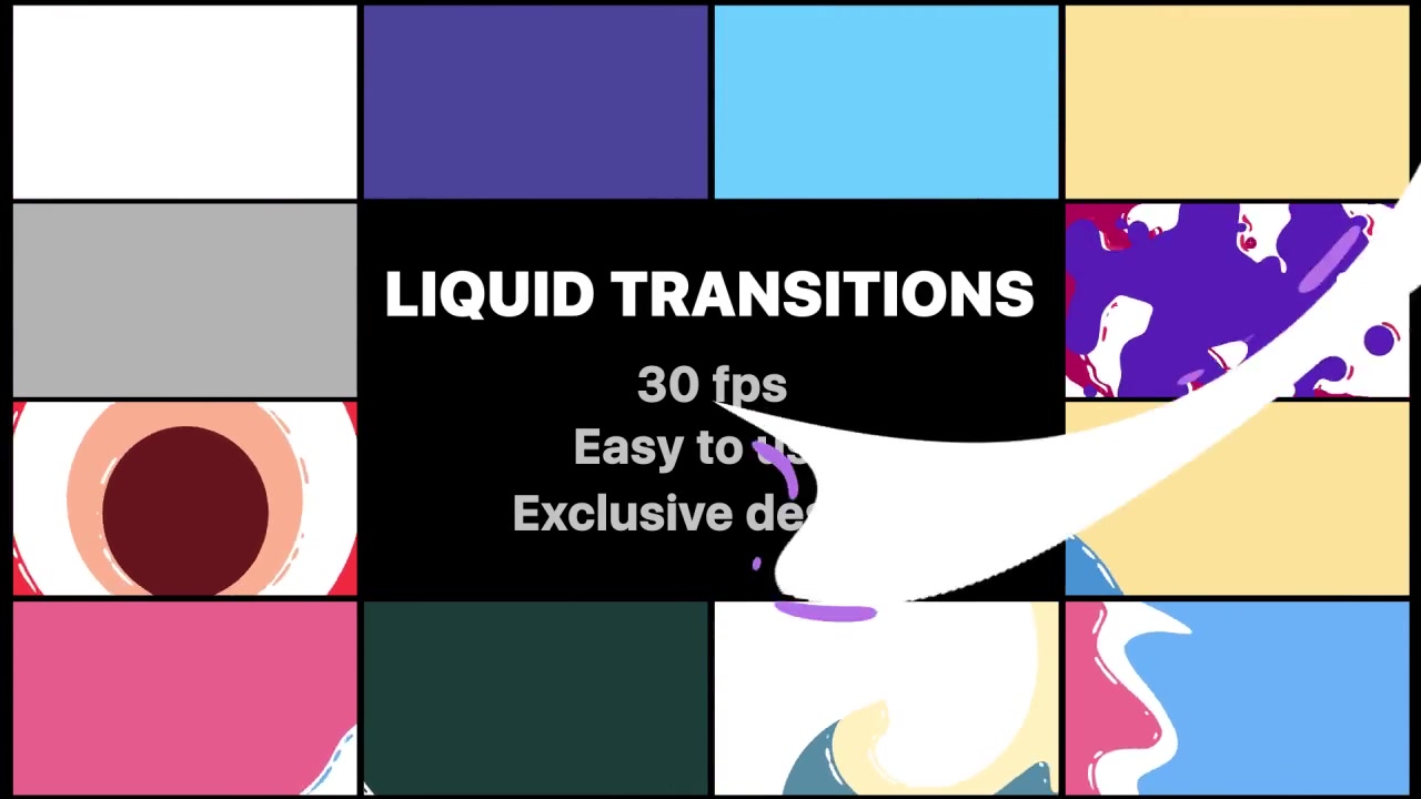 Flash FX Liquid Transitions | Final Cut Videohive 23506208 Apple Motion Image 3