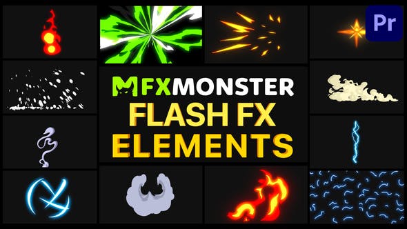 Flash FX Pack 06 | Premiere Pro MOGRT - Videohive 31128594 Download