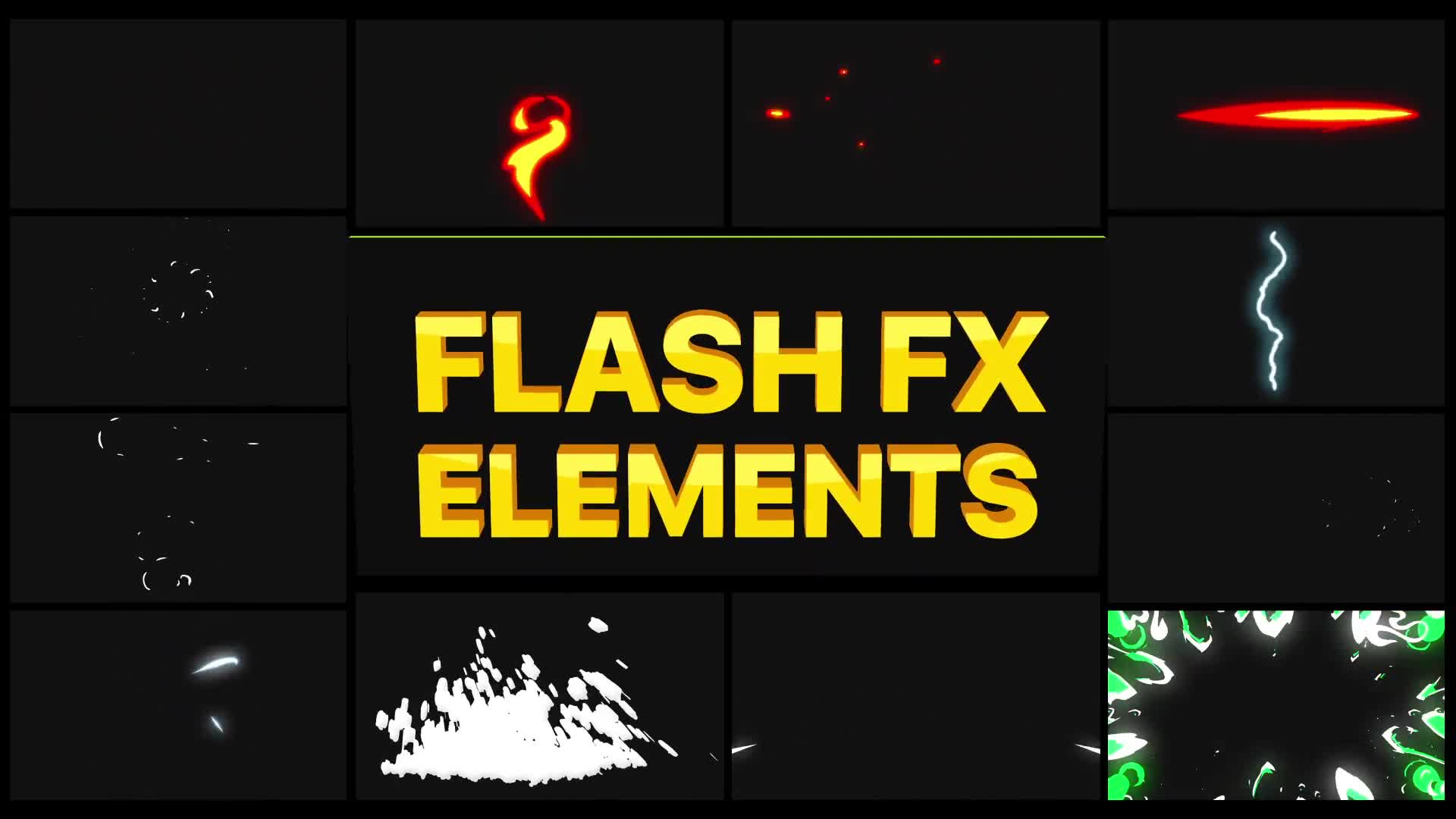 Flash FX Pack 07 | Premiere Pro MOGRT Videohive 32919349 Premiere Pro Image 1