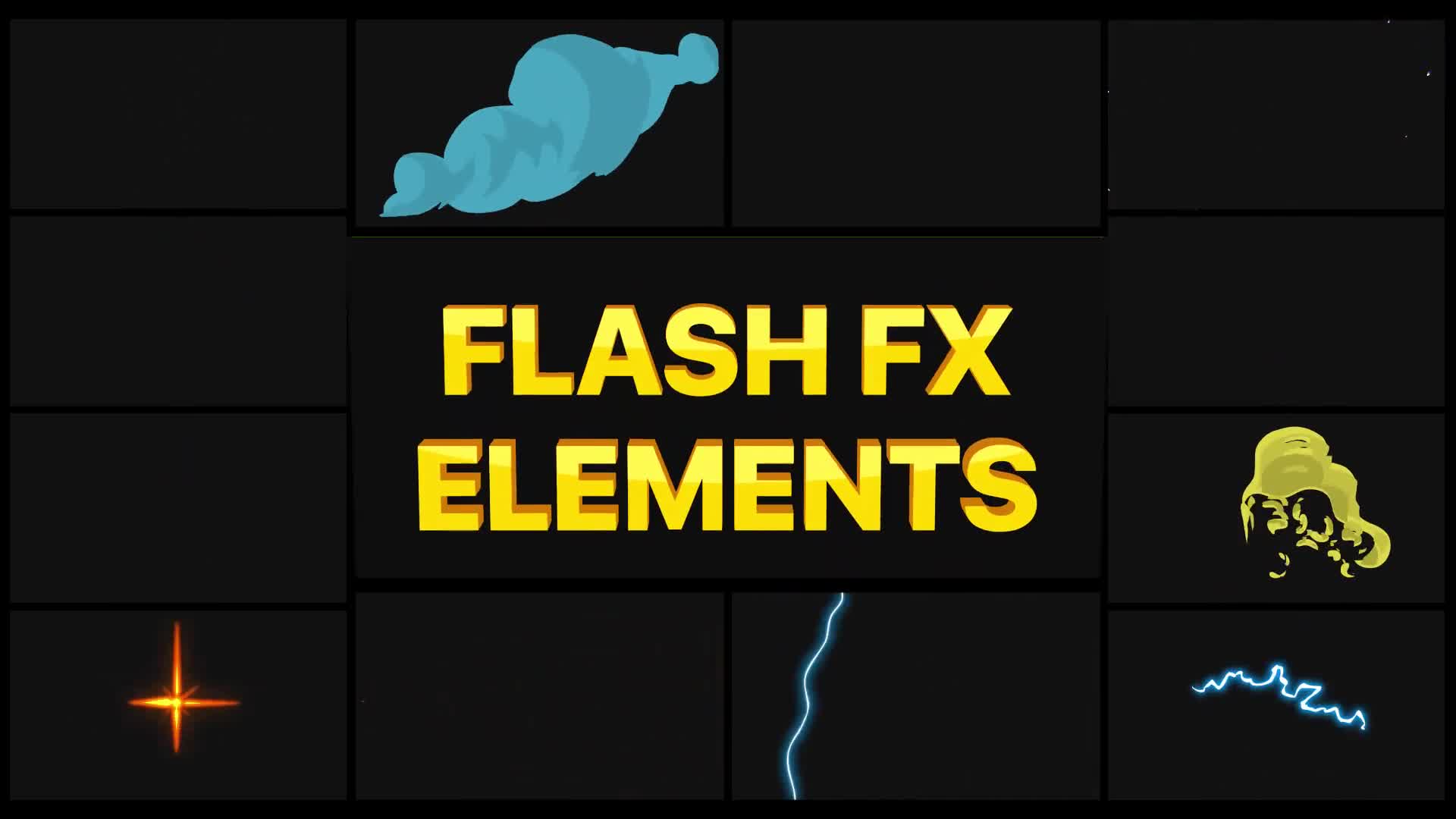 Flash FX Pack 09 | Premiere Pro MOGRT Videohive 34611719 Premiere Pro Image 1
