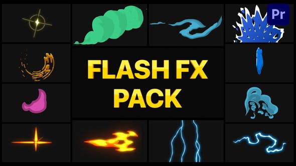 Flash FX Pack 09 | Premiere Pro MOGRT - 34611719 Download Videohive