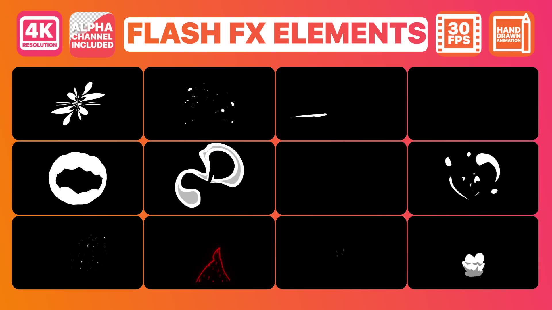 Flash FX Pack | Premiere Pro MOGRT Videohive 31518614 Premiere Pro Image 2