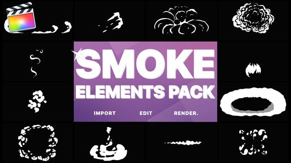 Flash FX Smoke Elements | Final Cut - Videohive Download 23508548