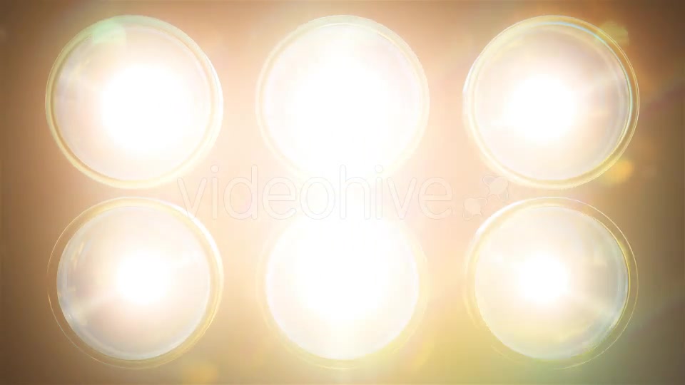 flashing lights video effect