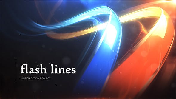 Flash Lines Logo - Download 8205527 Videohive