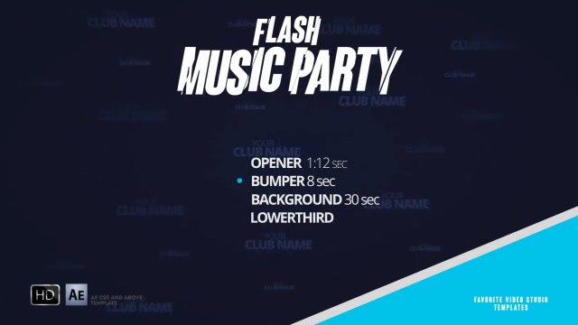 Flash Music Event - Download Videohive 12784311