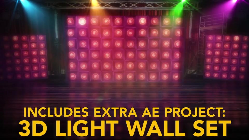 Flashing Light Wall Kit with 120 patterns - Download Videohive 16135177