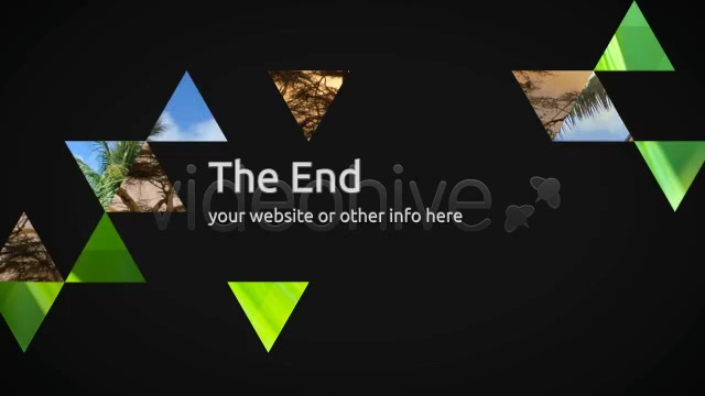Flashing triangles — elegant slideshow - Download Videohive 308601