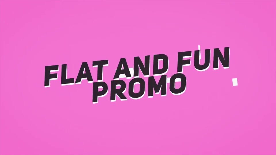 Flat And Fun Promo - Download Videohive 19712577
