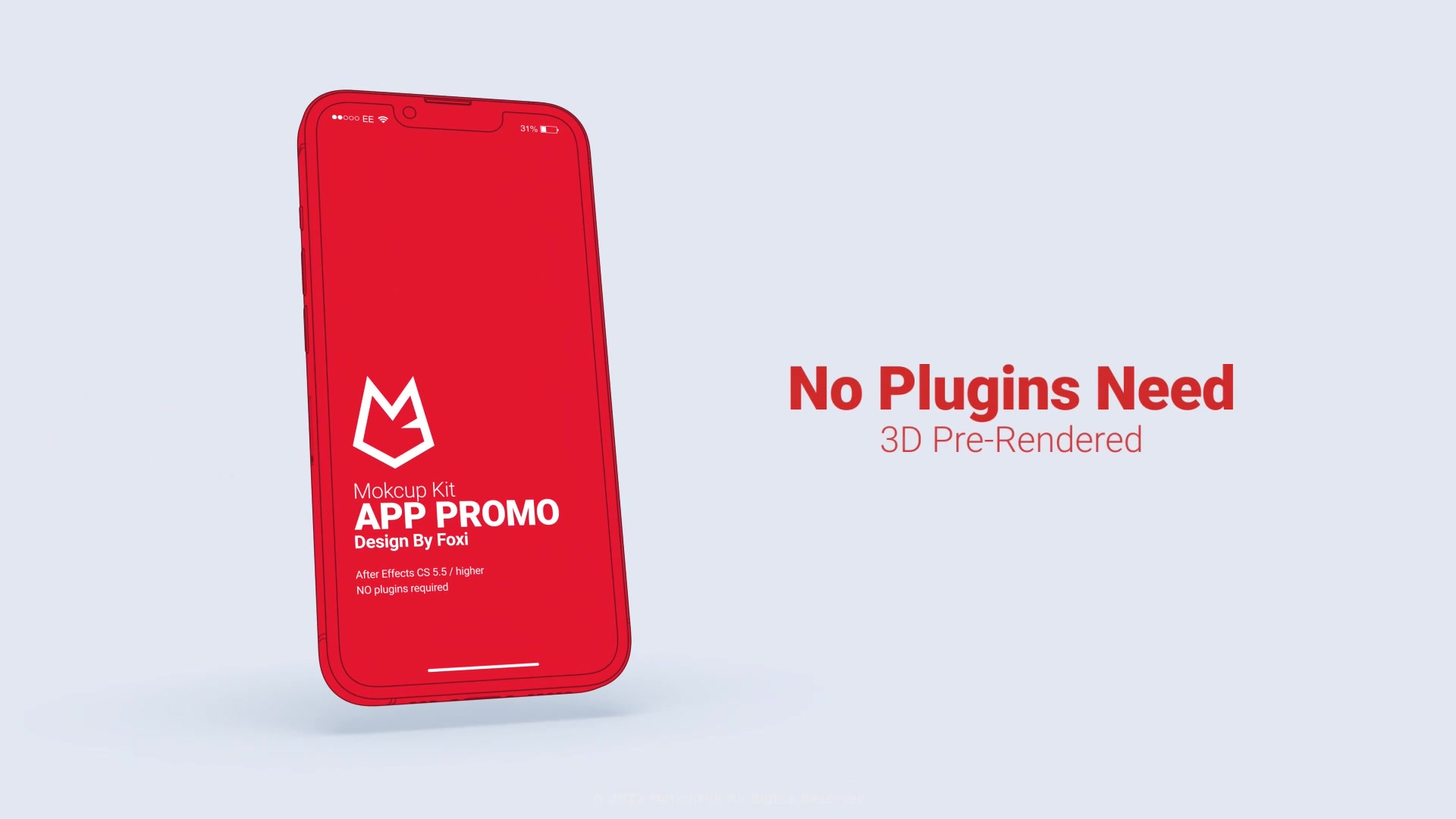 Flat App Promo | 3D Mockup Kit Videohive 37669210 After Effects Image 7