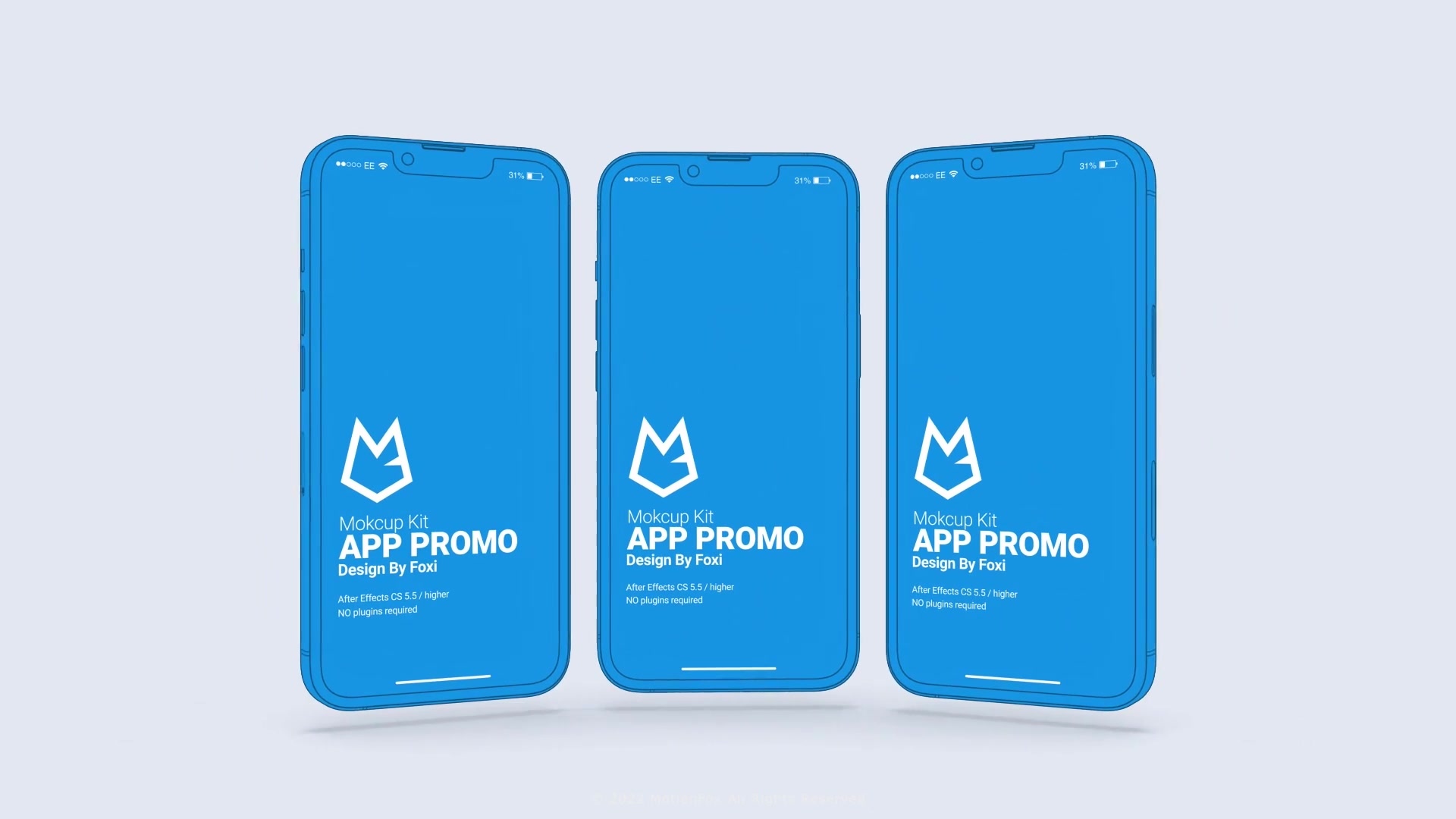 Flat App Promo | 3D Mockup Kit Videohive 37669210 After Effects Image 8