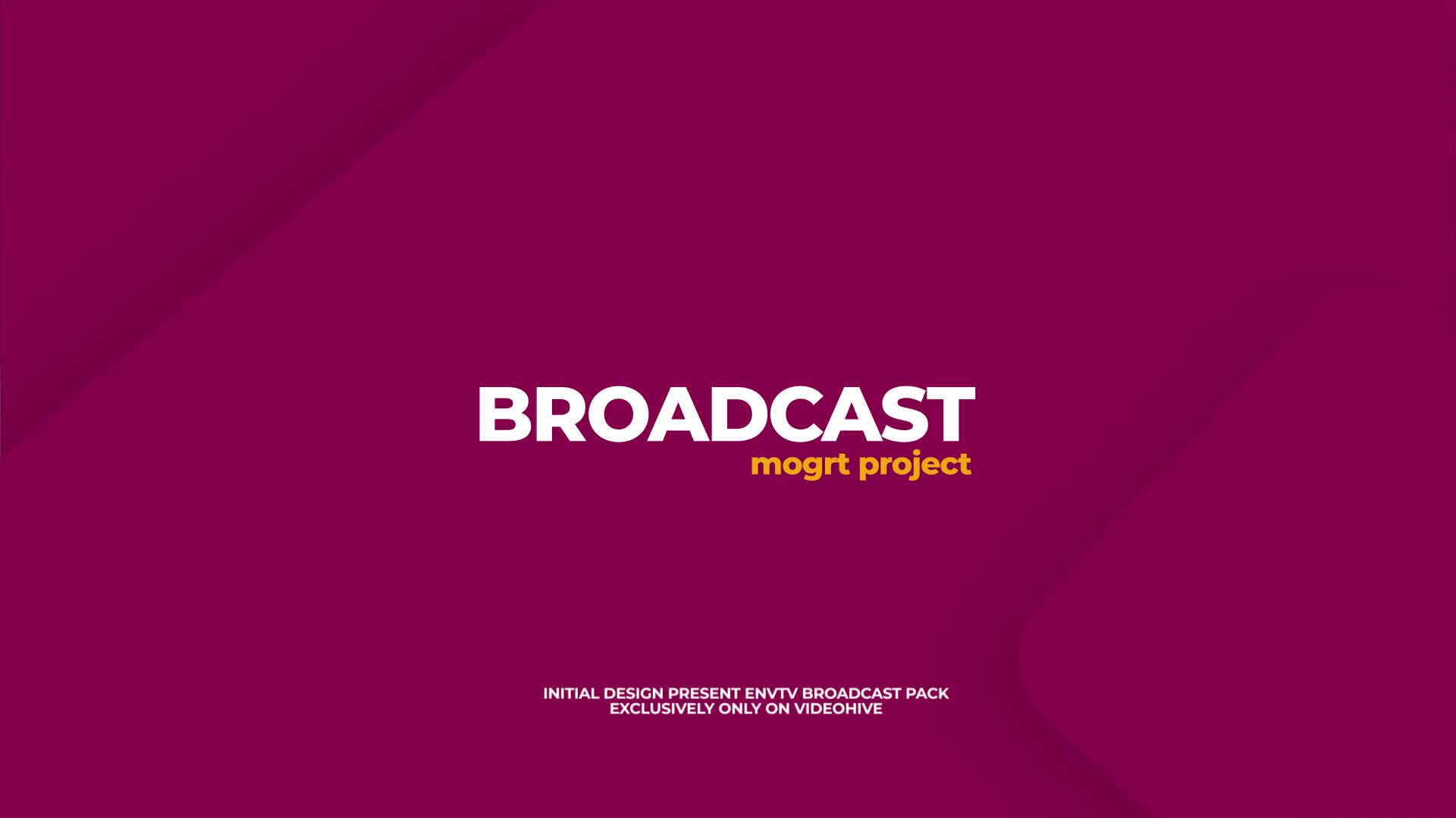 Flat Broadcast pack 2020 PremierePro Mogrt Videohive 22015712 Premiere Pro Image 1