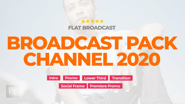 Flat Broadcast pack 2020 PremierePro Mogrt - Videohive Download 22015712