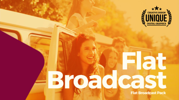 Flat Broadcast Pack - Download Videohive 13459136