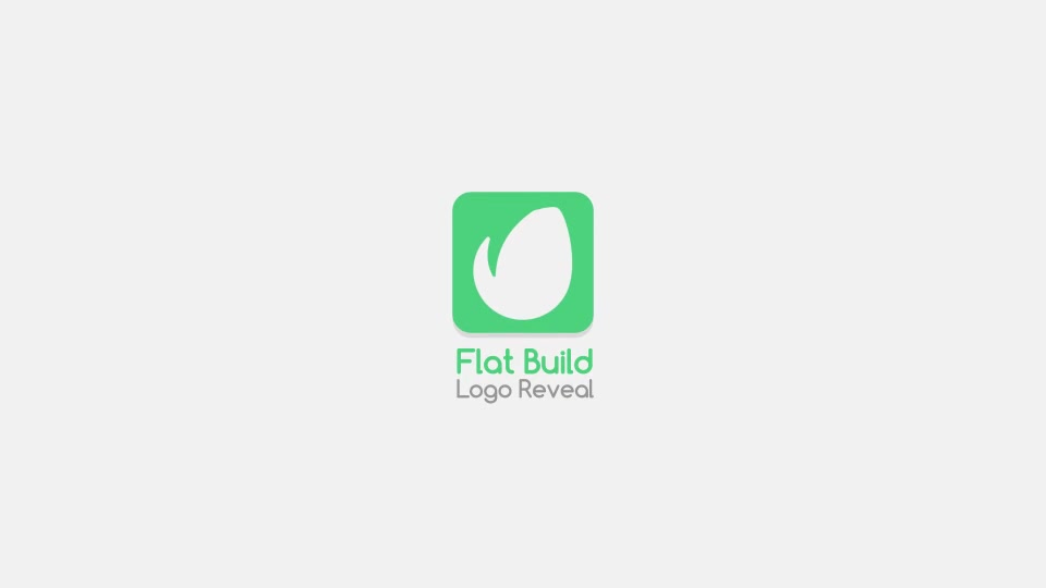 Flat Build Logo Reveal Videohive 13612627 After Effects Image 2