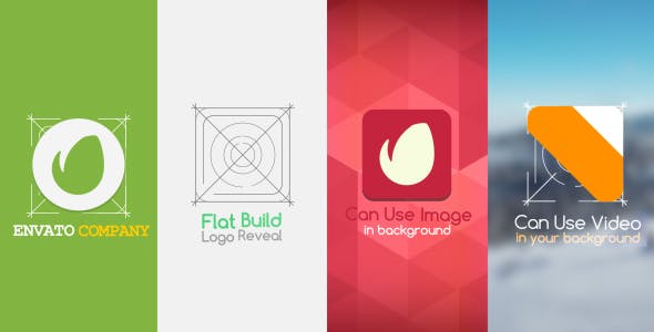 Flat Build Logo Reveal - Download 13612627 Videohive