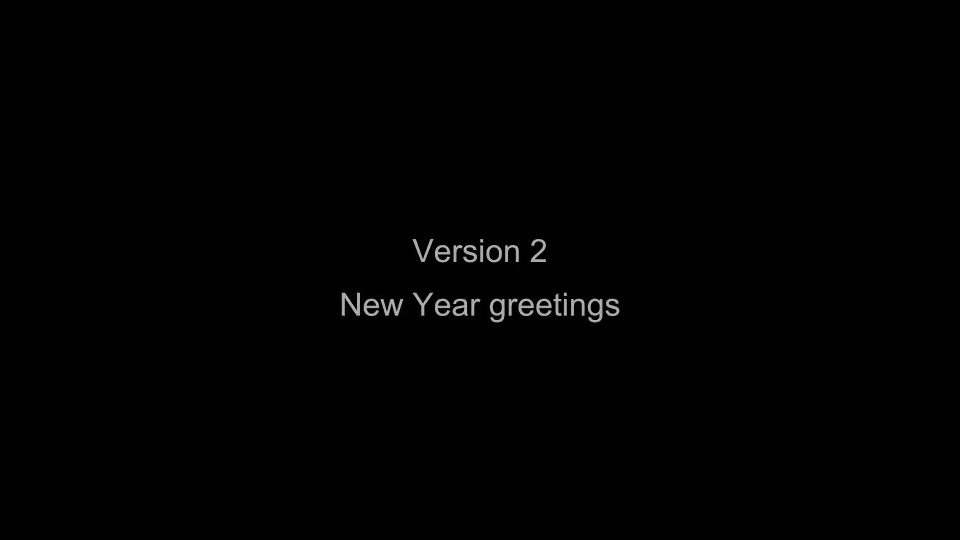 Flat Christmas and New Year Greetings - Download Videohive 9785223