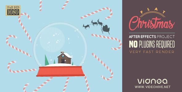 Flat Christmas - Download Videohive 18829330