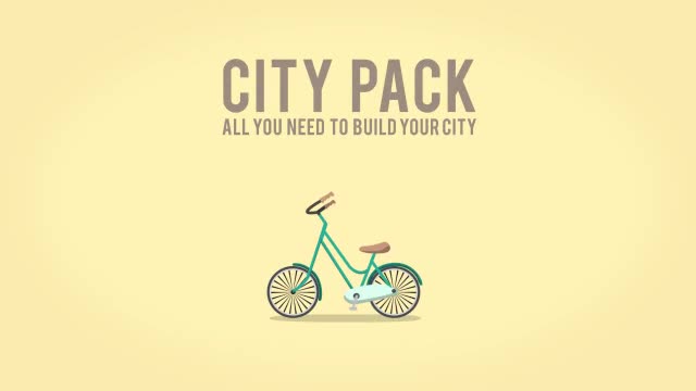 Flat City Icons - Download Videohive 9176525