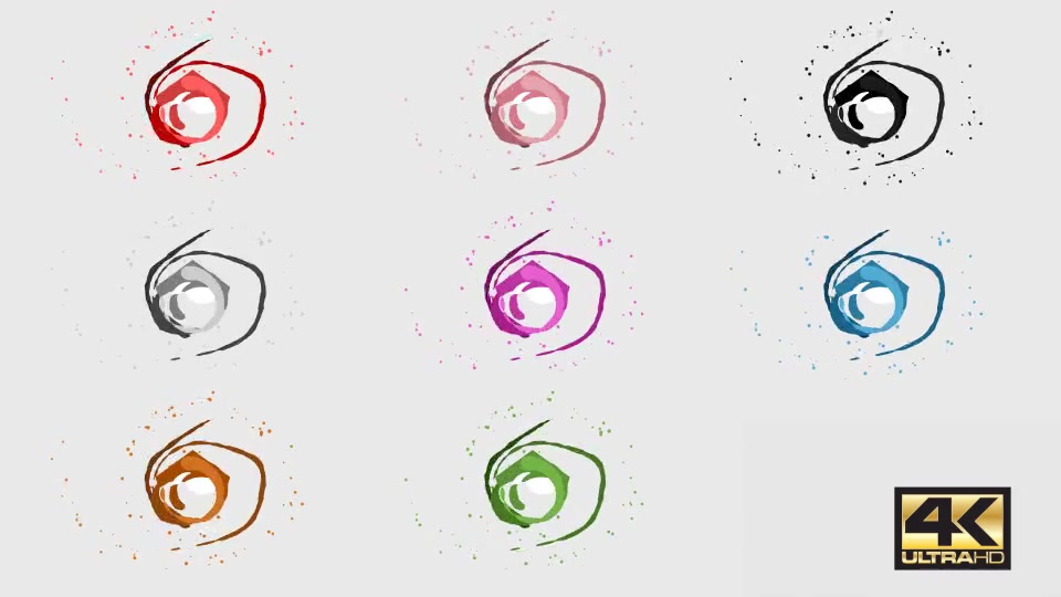 Flat Colorful Logo Reveal Pack - Download Videohive 15930197