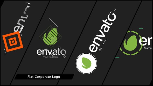 Flat Corporate Logo V01 - Download Videohive 18438180