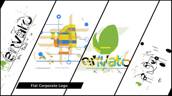 Flat Corporate Logo V02 - Download 18660178 Videohive
