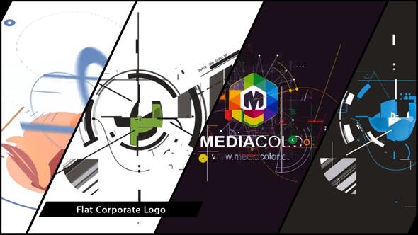 Flat Corporate Logo V03 Designer - Videohive Download 19431584