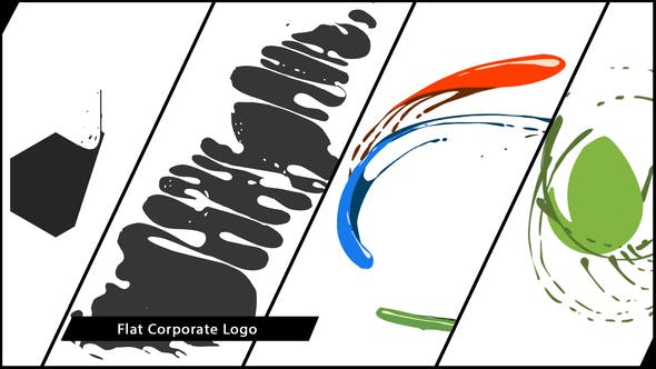 Flat Corporate Logo V04 Liquid - 19616708 Videohive Download