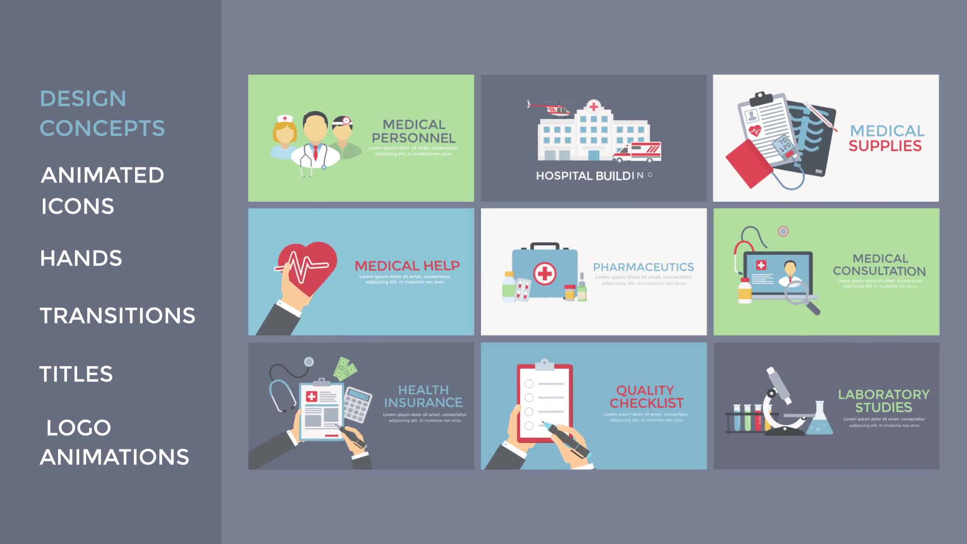 Flat Design Concepts - Download Videohive 20078921