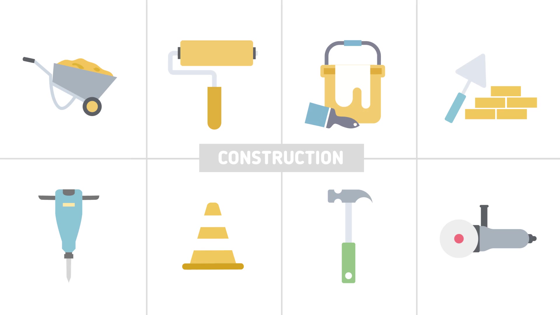 Flat Design Icons - Download Videohive 20552114