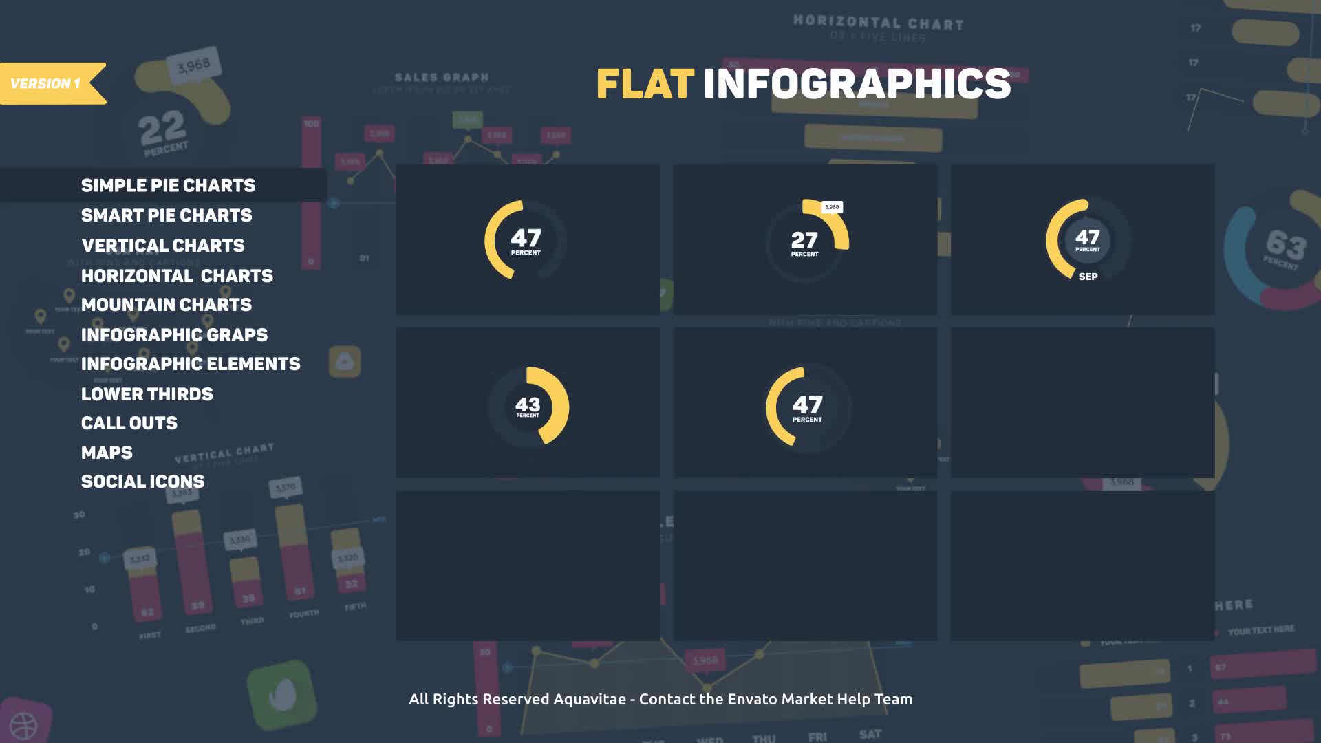 Flat Design Infographics - Download Videohive 19610712