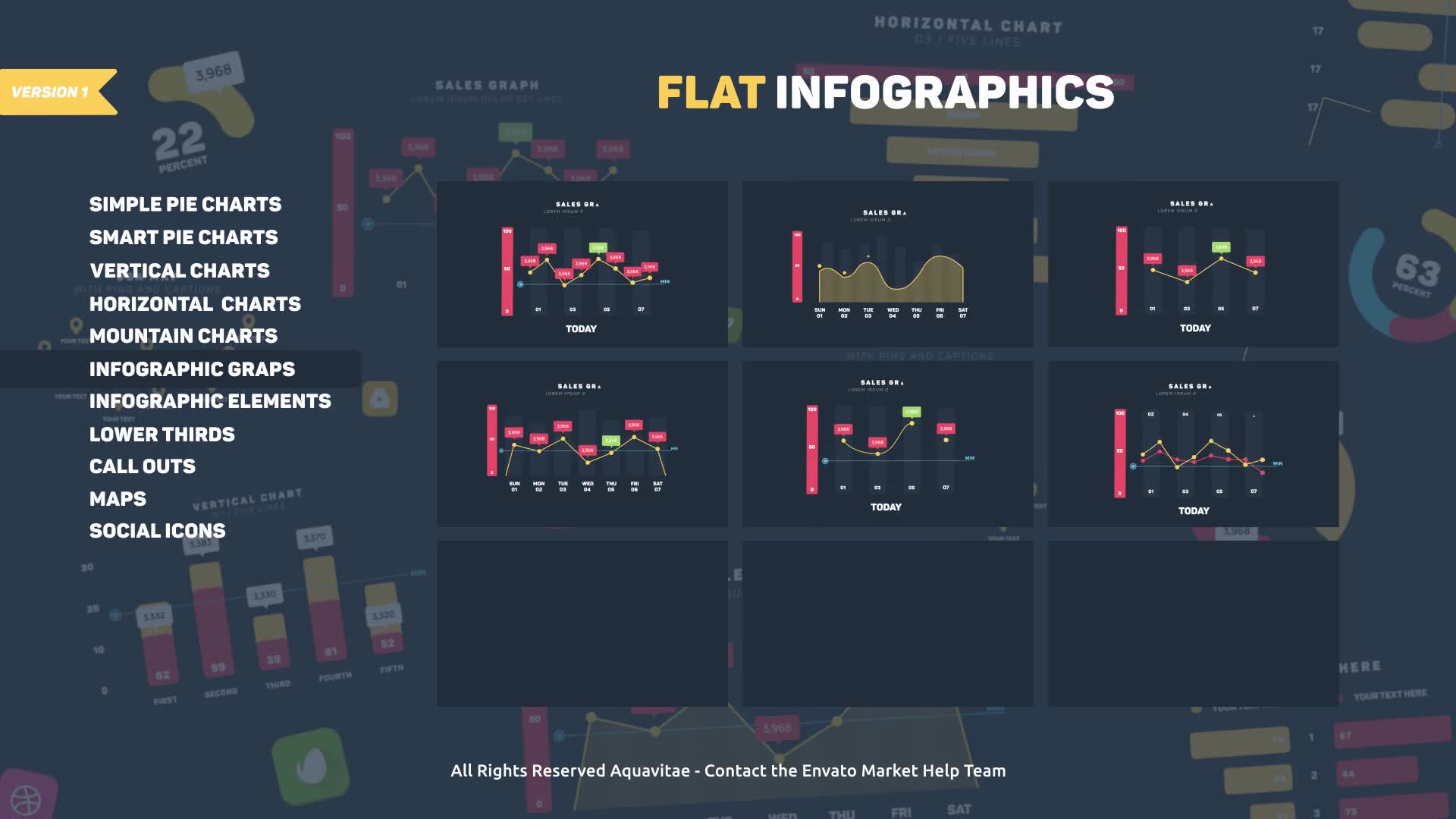 Flat Design Infographics - Download Videohive 19610712