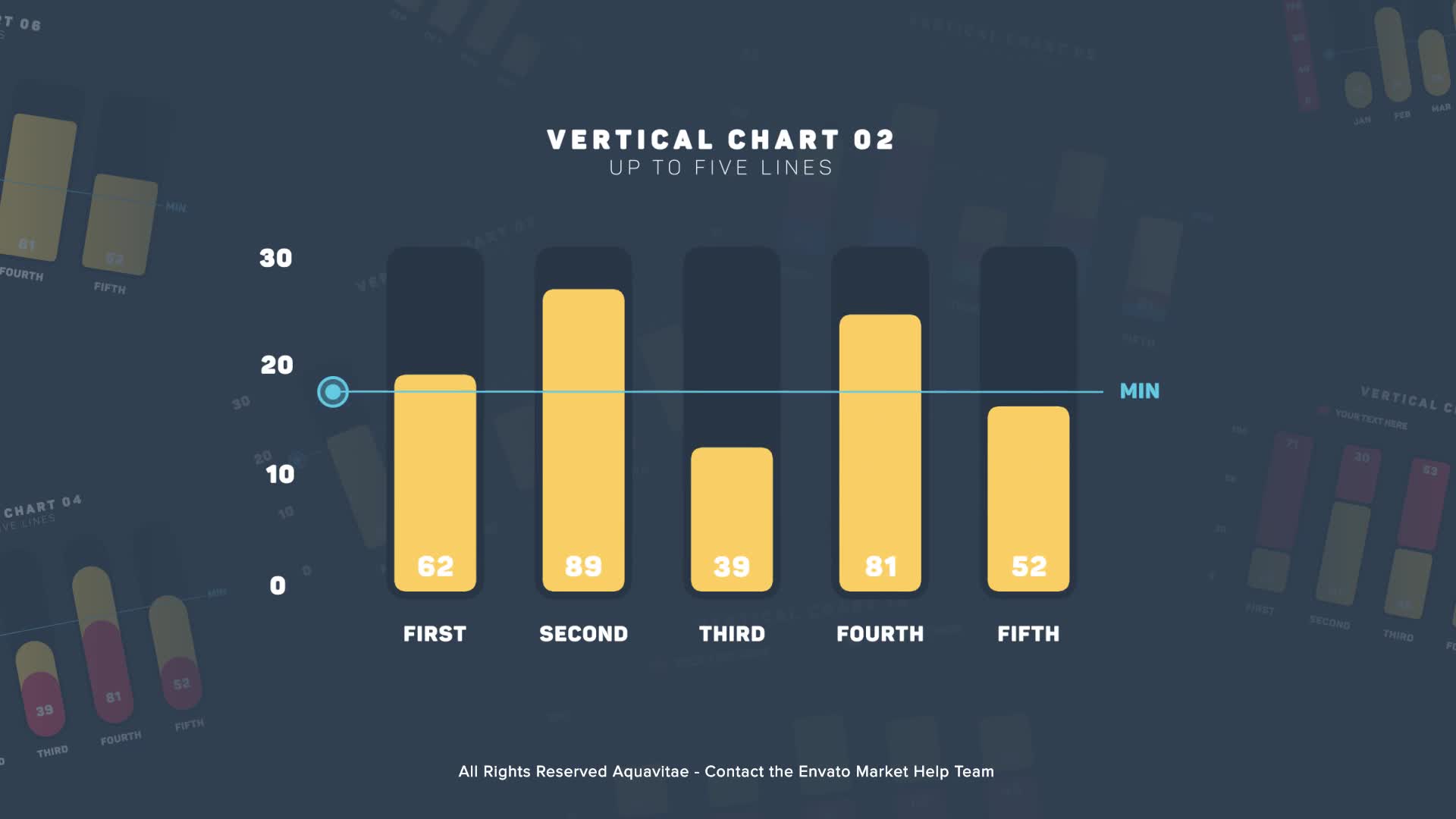 Flat Design Vertical Bar Charts Videohive 35766701 After Effects Image 2