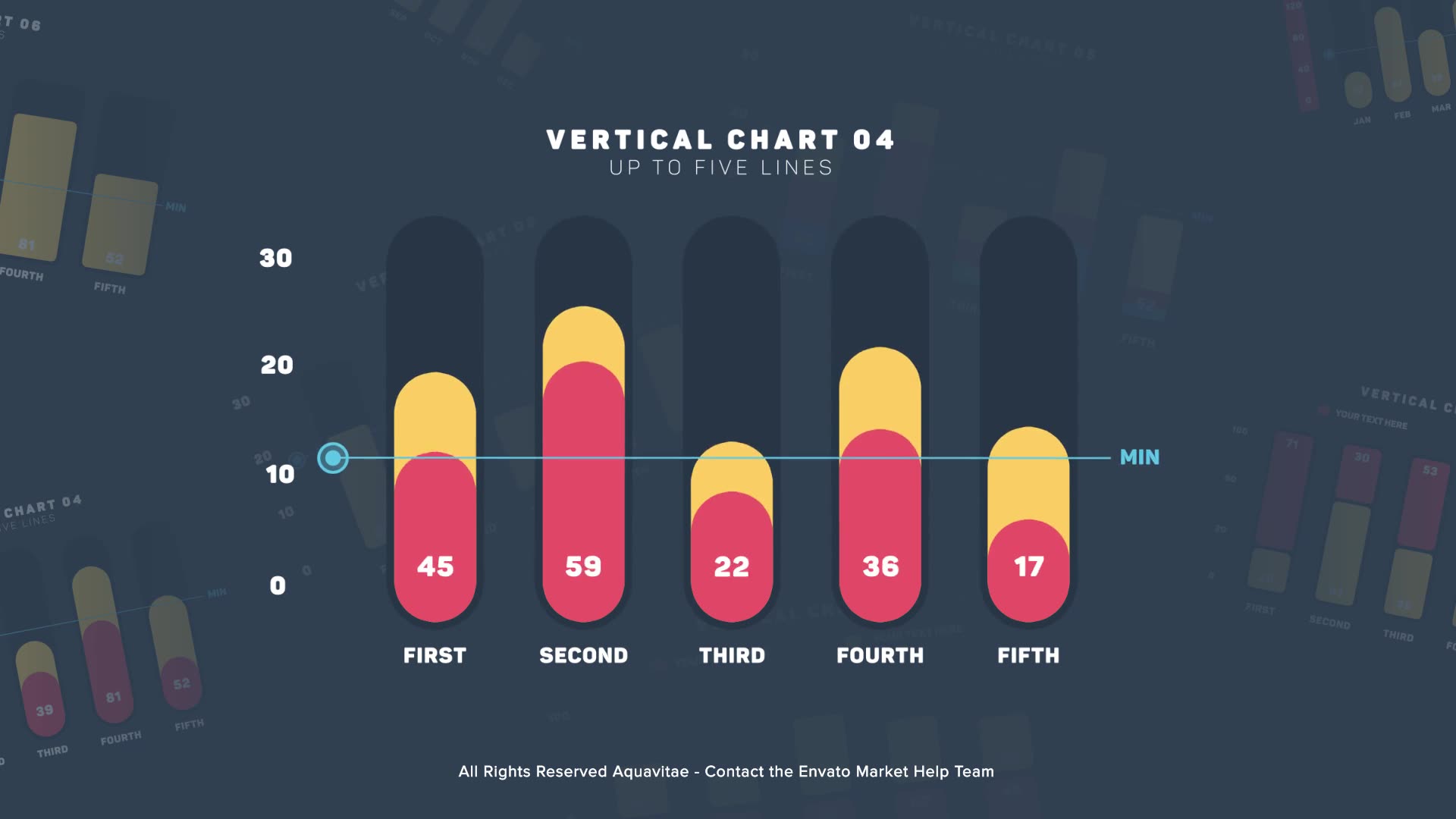 Flat Design Vertical Bar Charts Videohive 35766701 After Effects Image 3