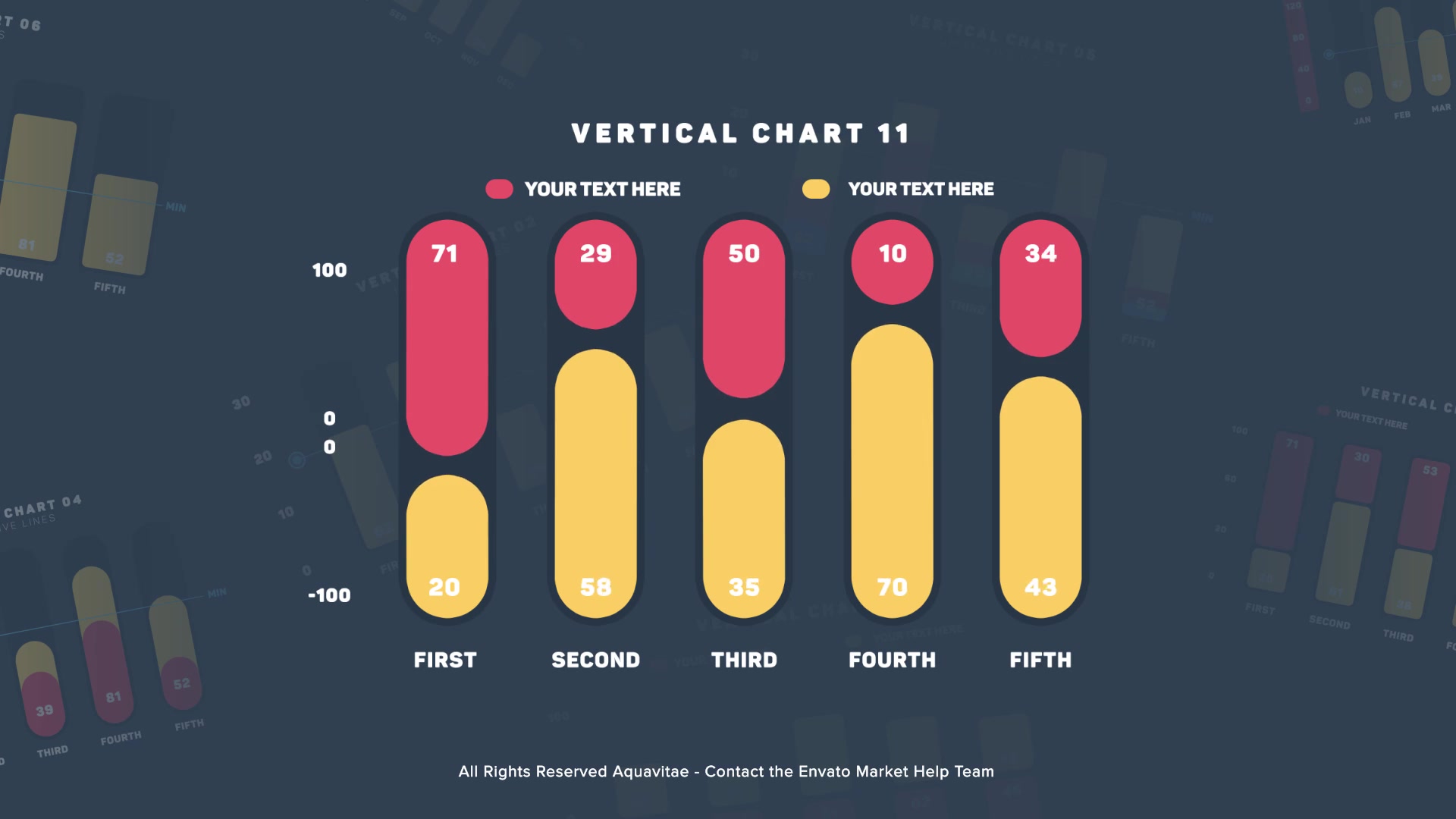 Flat Design Vertical Bar Charts Videohive 35766701 After Effects Image 7