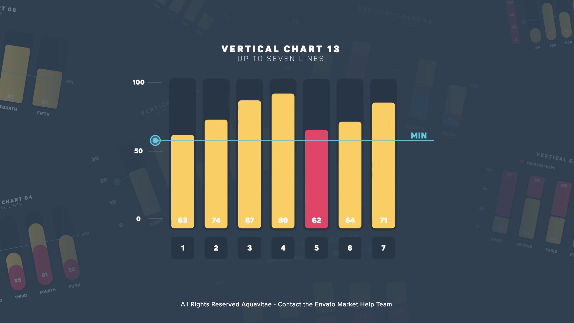 Flat Design Vertical Bar Charts Videohive 35766701 After Effects Image 8