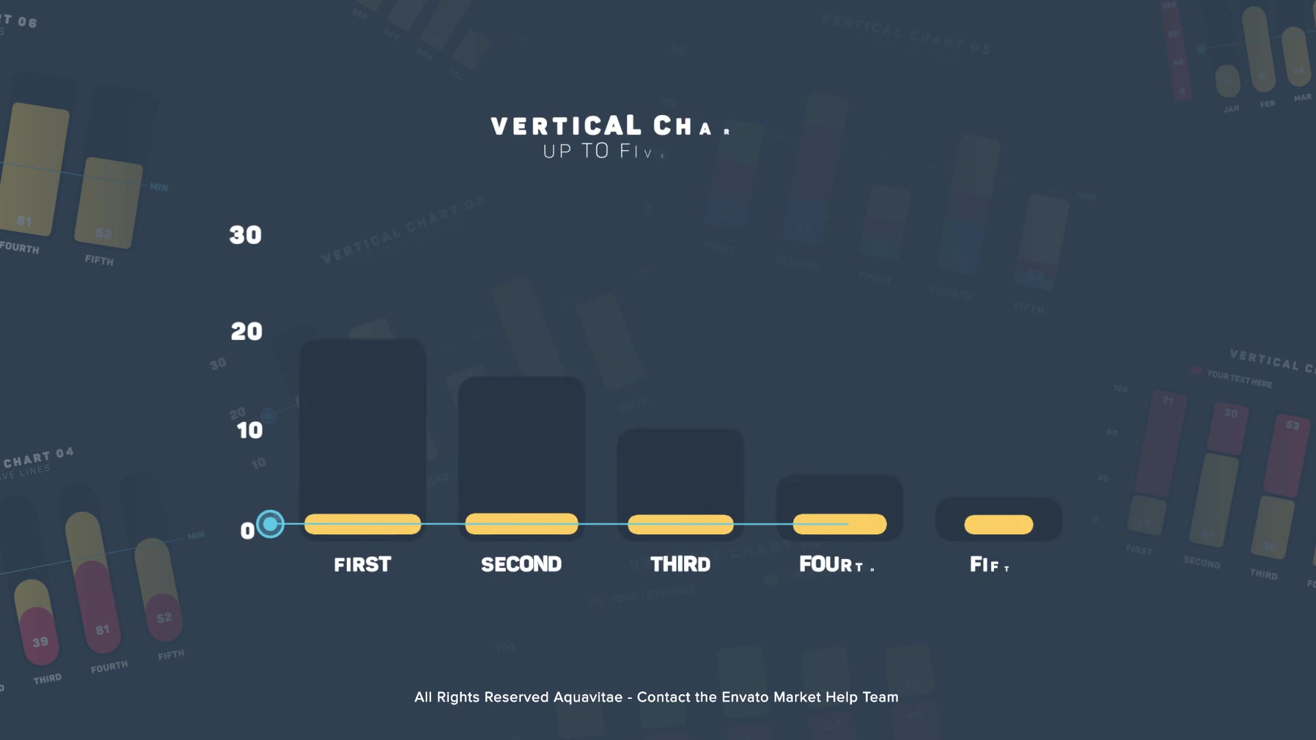 Flat Design Vertical Bar Charts l MOGRT for Premiere Pro Videohive 35766730 Premiere Pro Image 4