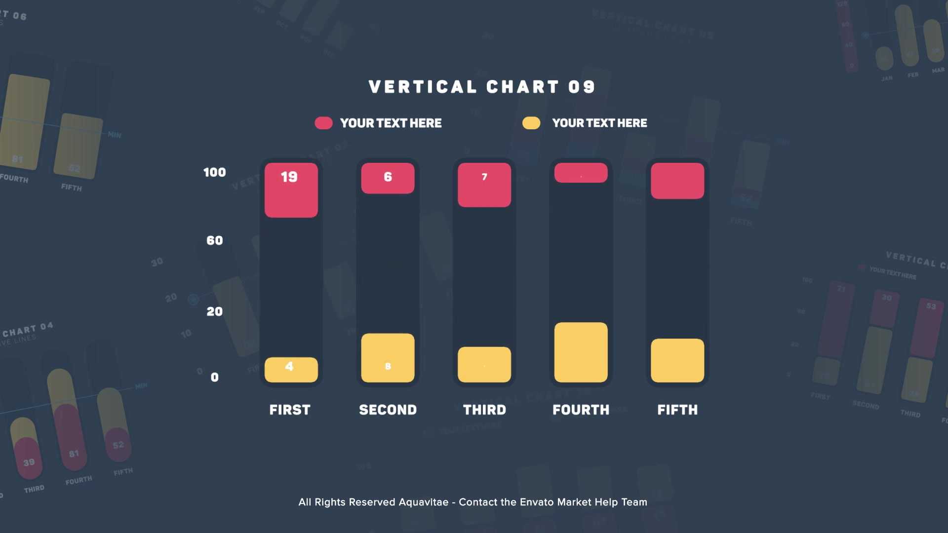 Flat Design Vertical Bar Charts l MOGRT for Premiere Pro Videohive 35766730 Premiere Pro Image 6