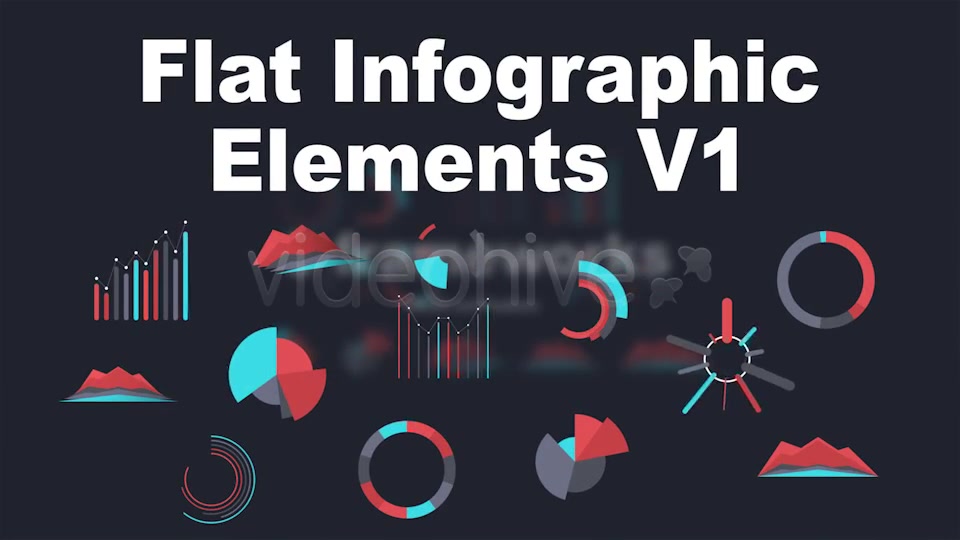 Flat Infographic Elements V1 - Download Videohive 5046616