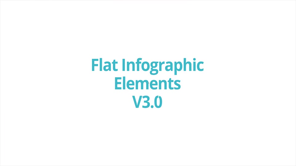Flat Infographic Elements V3.0 - Download Videohive 8498708