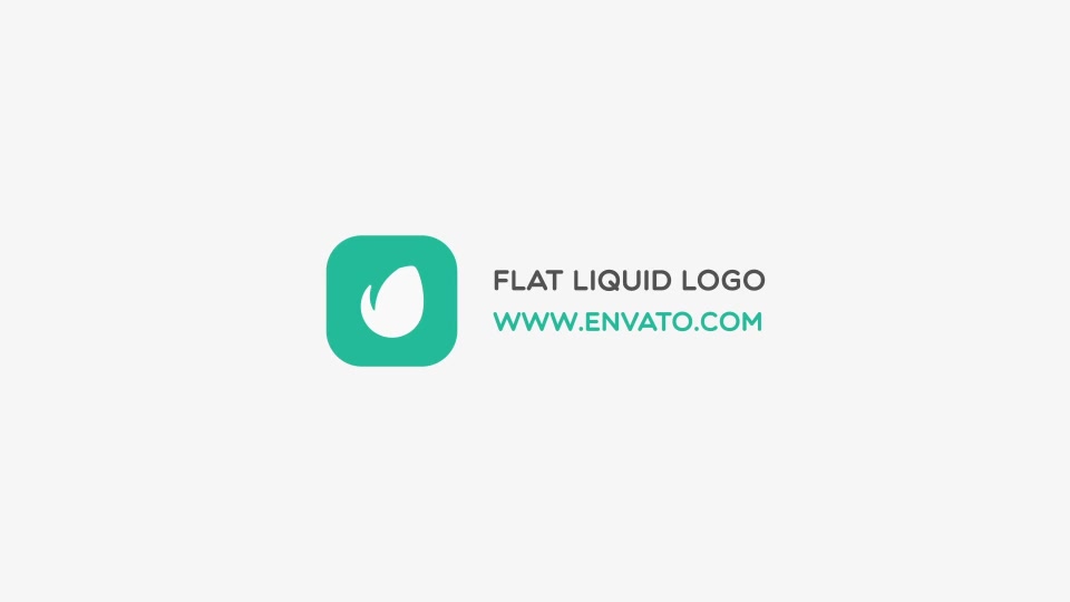 Flat Liquid Logo - Download Videohive 11025107