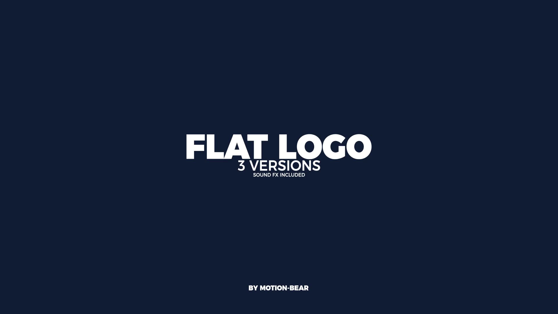 Flat Logo Videohive 20319271 After Effects Image 2