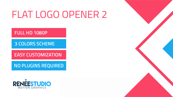 Flat Logo Opener 2 - 10696003 Download Videohive