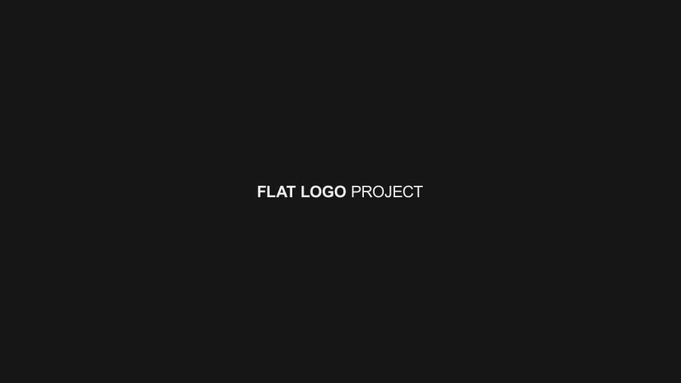 Flat Logo Project Videohive 11884798 After Effects Image 1
