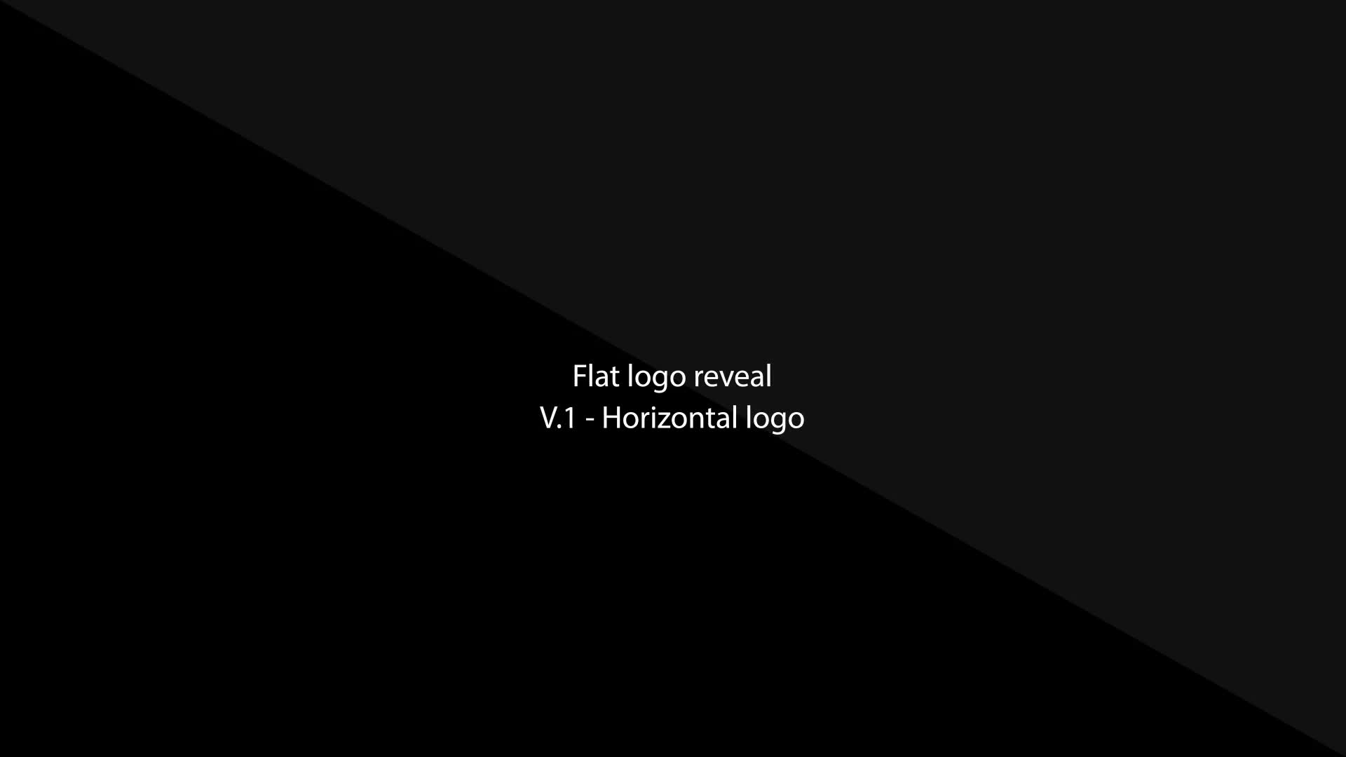 Flat Logo Reveal Videohive 18076713 After Effects Image 1