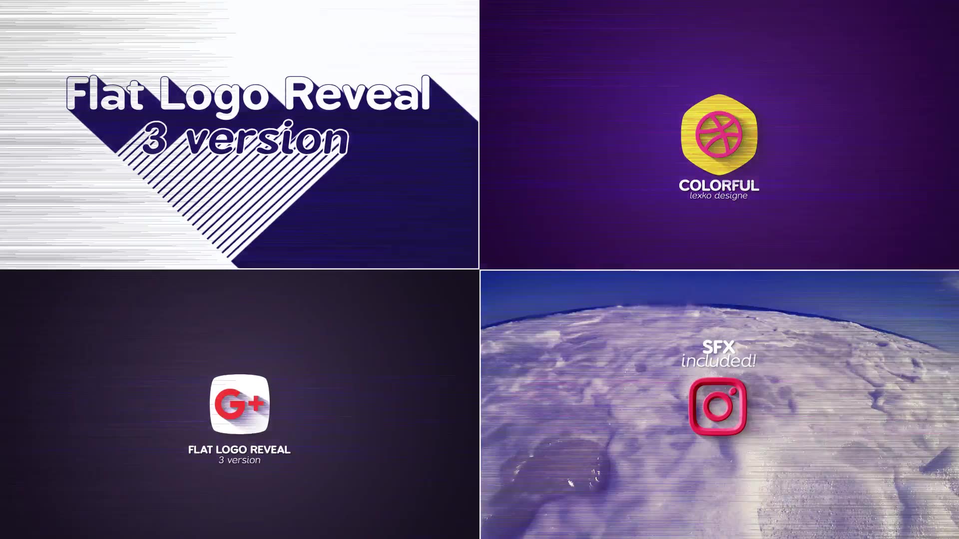 Flat Logo Reveal Videohive 22684868 After Effects Image 3