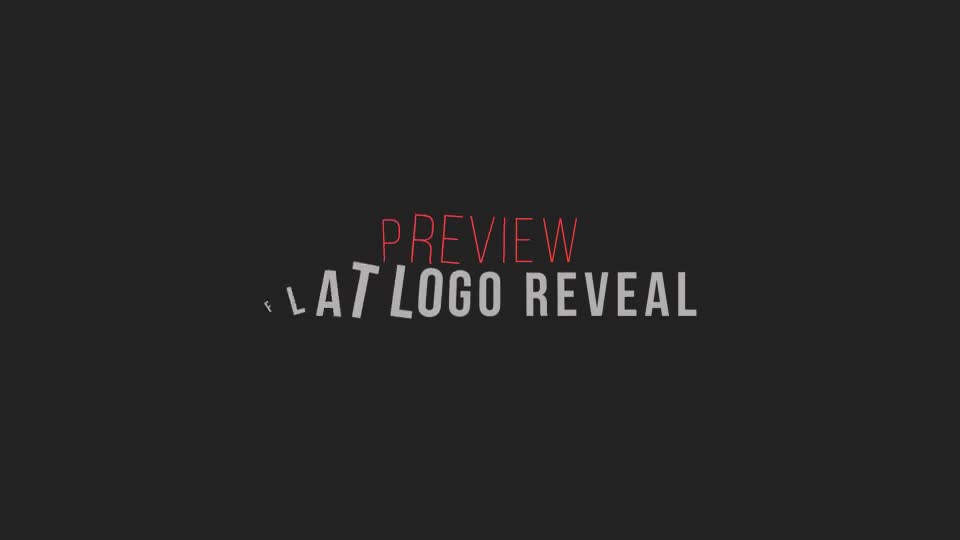 Flat Logo Reveal - Download Videohive 10680169