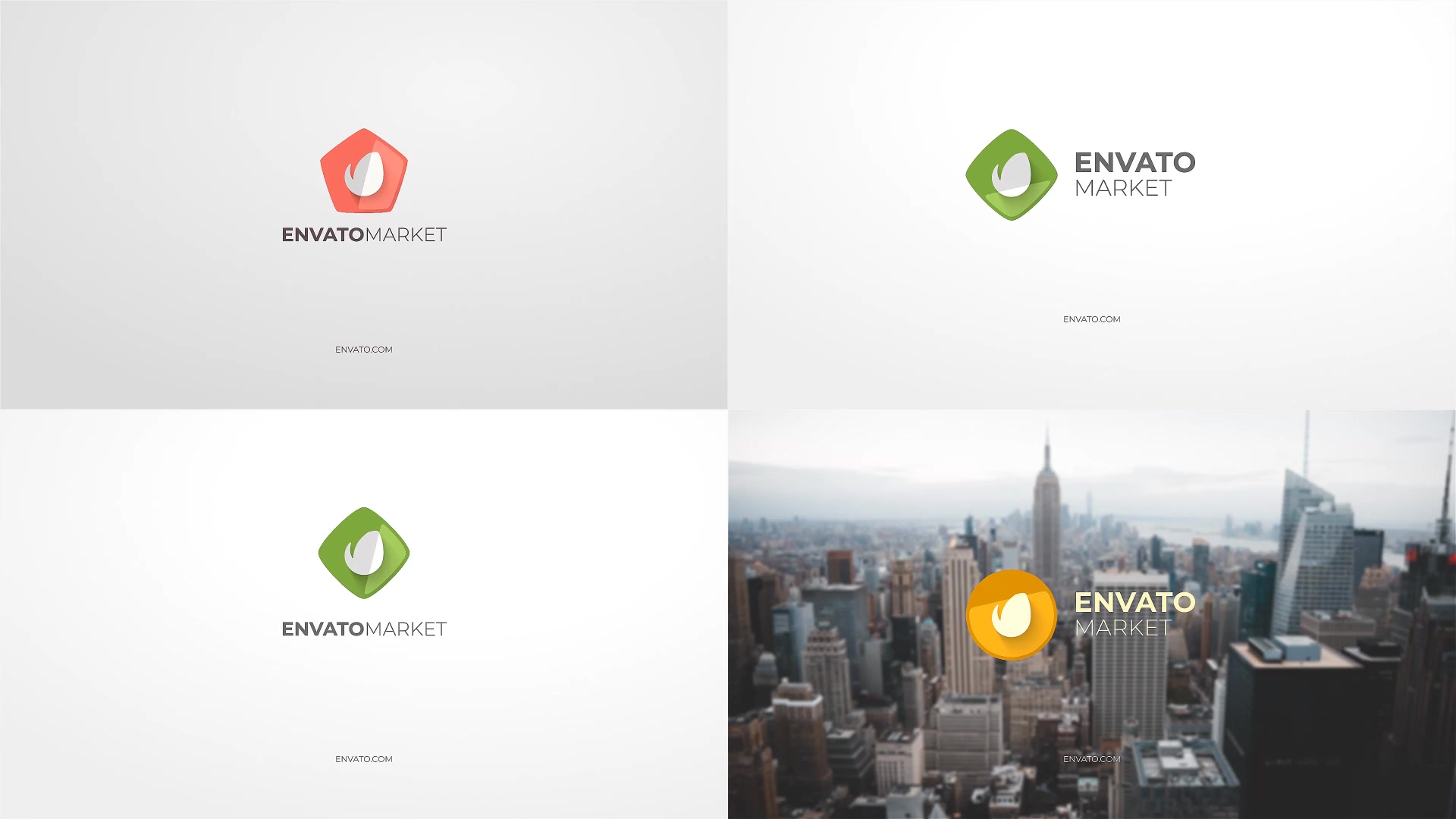 Flat Logo Reveal Pack - Download Videohive 21170907