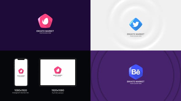 Flat Logo Reveal Pack - Videohive 31619670 Download