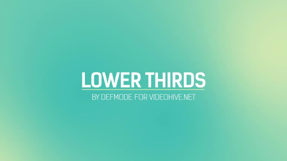 Flat Lower Thirds Videohive 11355768 After Effects Image 1